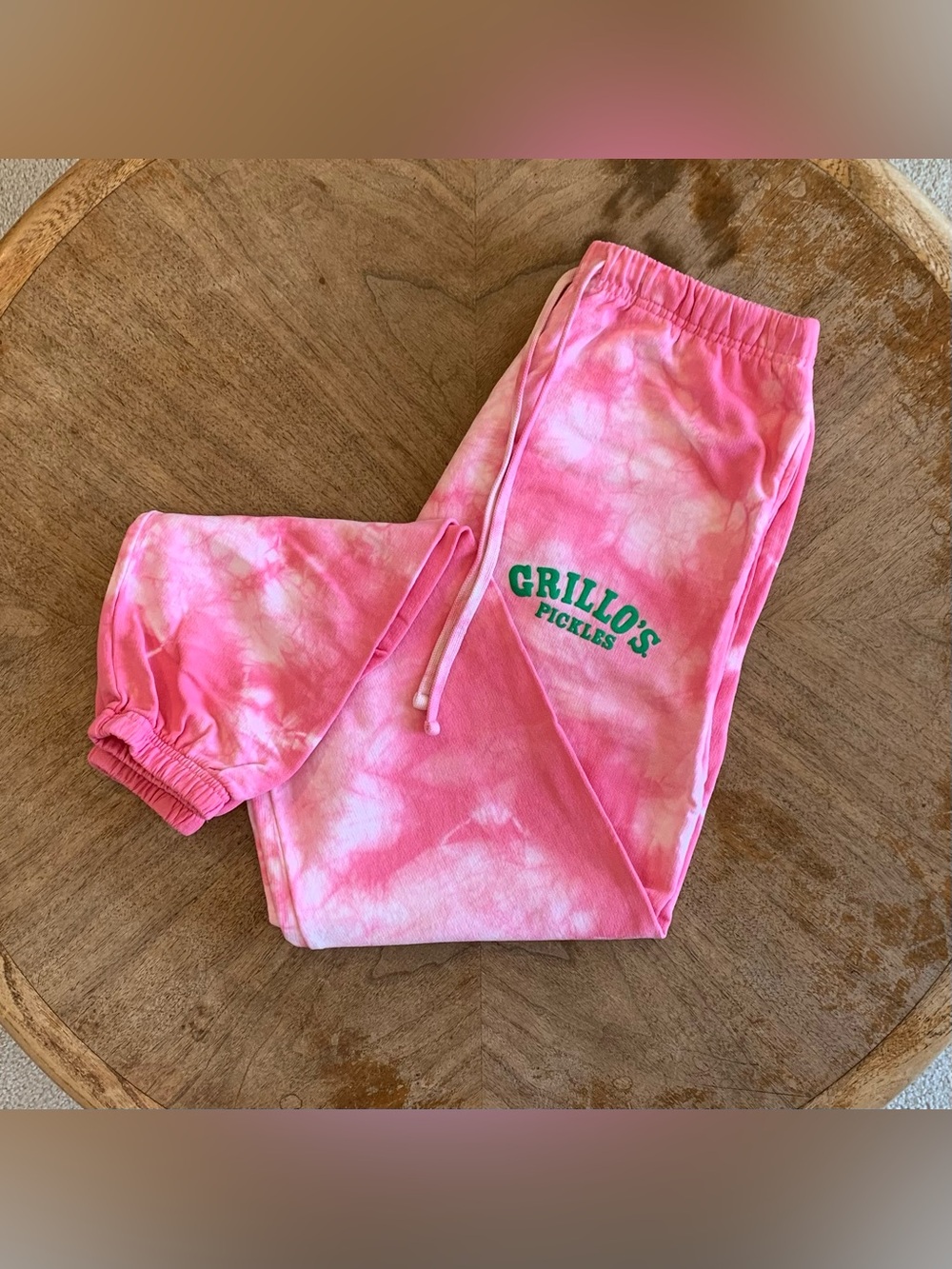 Grillos Pickles Pink Tie Dye Joggers